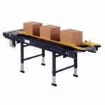 Aangedreven transportband